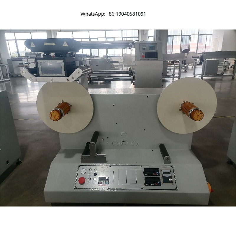 Sticker Label Roll - High Precision Automatic Rewinding Machine with