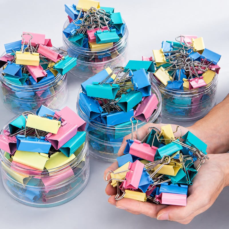 40PCS/Set Long Colorful Metal  - огляд і ціна Office Stationery And Supply