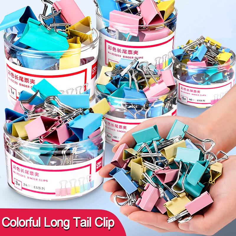 40PCS/Set Long Colorful Metal  - огляд і ціна Office Stationery And Supply