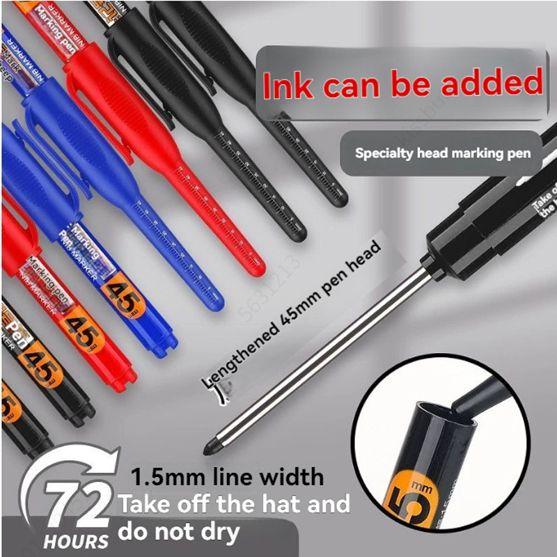 12Pcs Multi-Purpose 45mm Deep  - огляд і ціна Whiteboard Marker Set