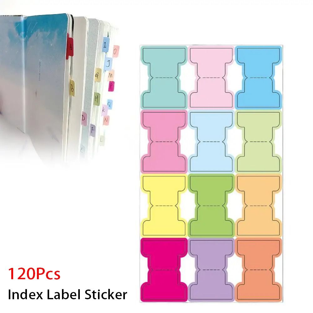 60/120Pcs Index Label Sticker  - огляд і ціна Index Tab Divider