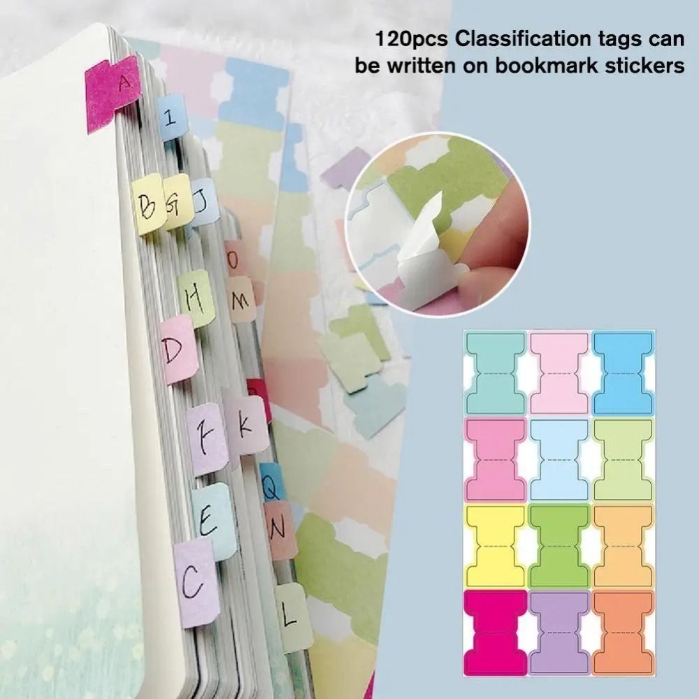 60/120Pcs Index Label Sticker  - огляд і ціна Index Tab Divider