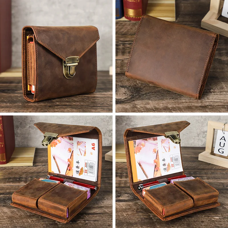 Luxury Retro Leather Notebook  - огляд і ціна Office Stationery And Supply