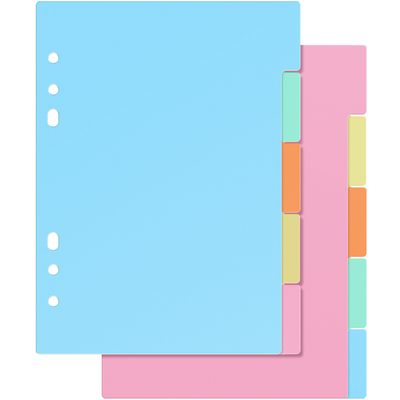 10Pcs Plastic Dividers Binder  - огляд і ціна Index Tab Divider