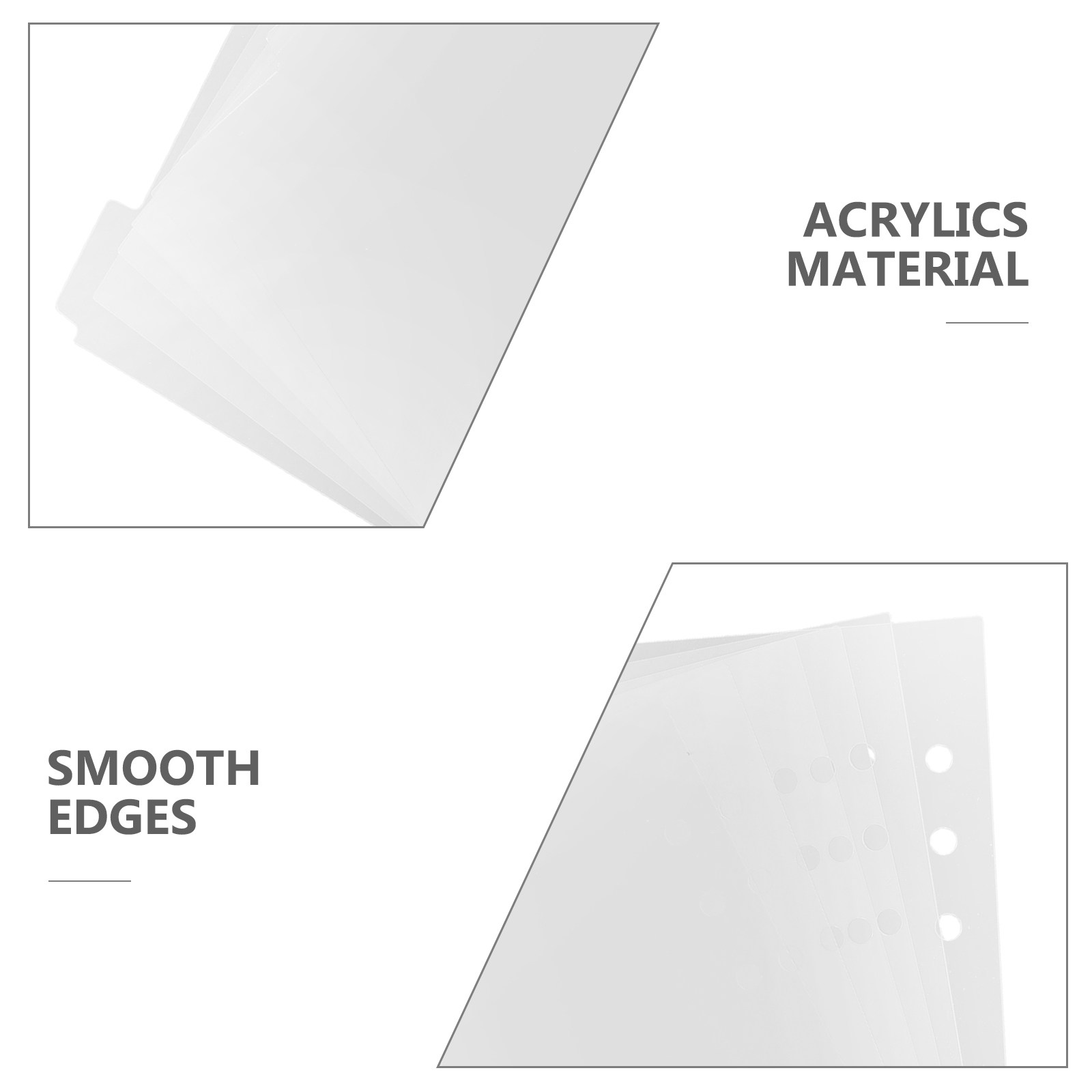 6Pcs A5 Acrylic Index Divider  - огляд і ціна Index Tab Divider