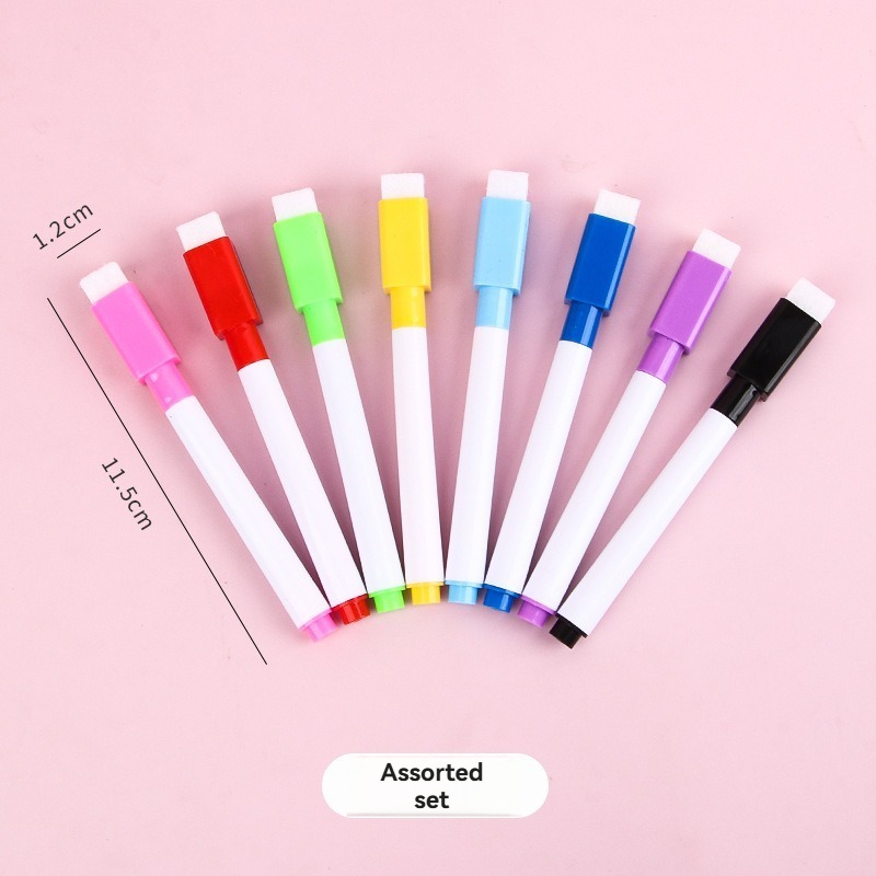5/100Pcs Washable Dry Erase Wh - огляд і ціна Whiteboard Marker Set