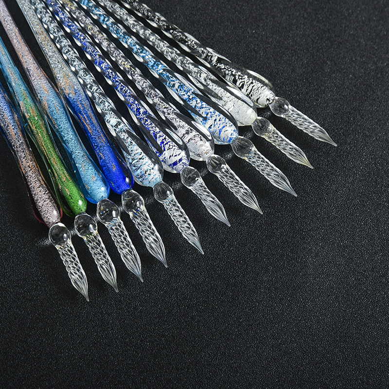Colored Crystal Glass Dip Pen  - огляд і ціна Fountain Pen Ink
