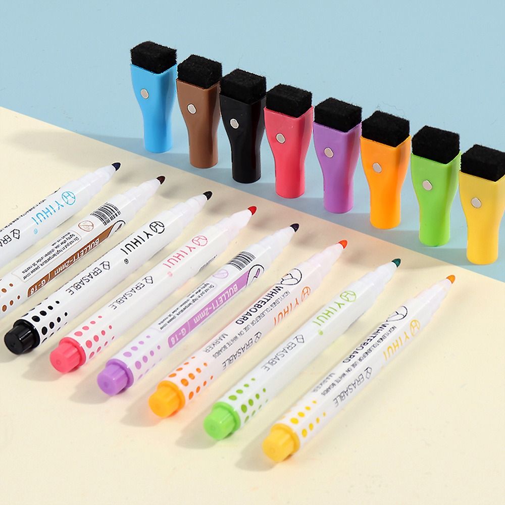 Erasable Multi-Color Magnetic  - огляд і ціна Whiteboard Marker Set