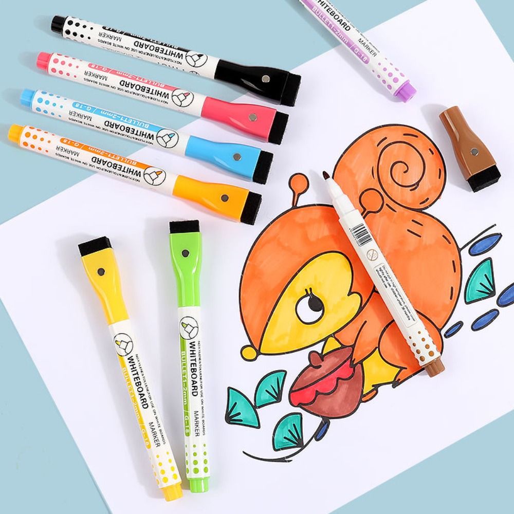 Erasable Multi-Color Magnetic  - огляд і ціна Whiteboard Marker Set