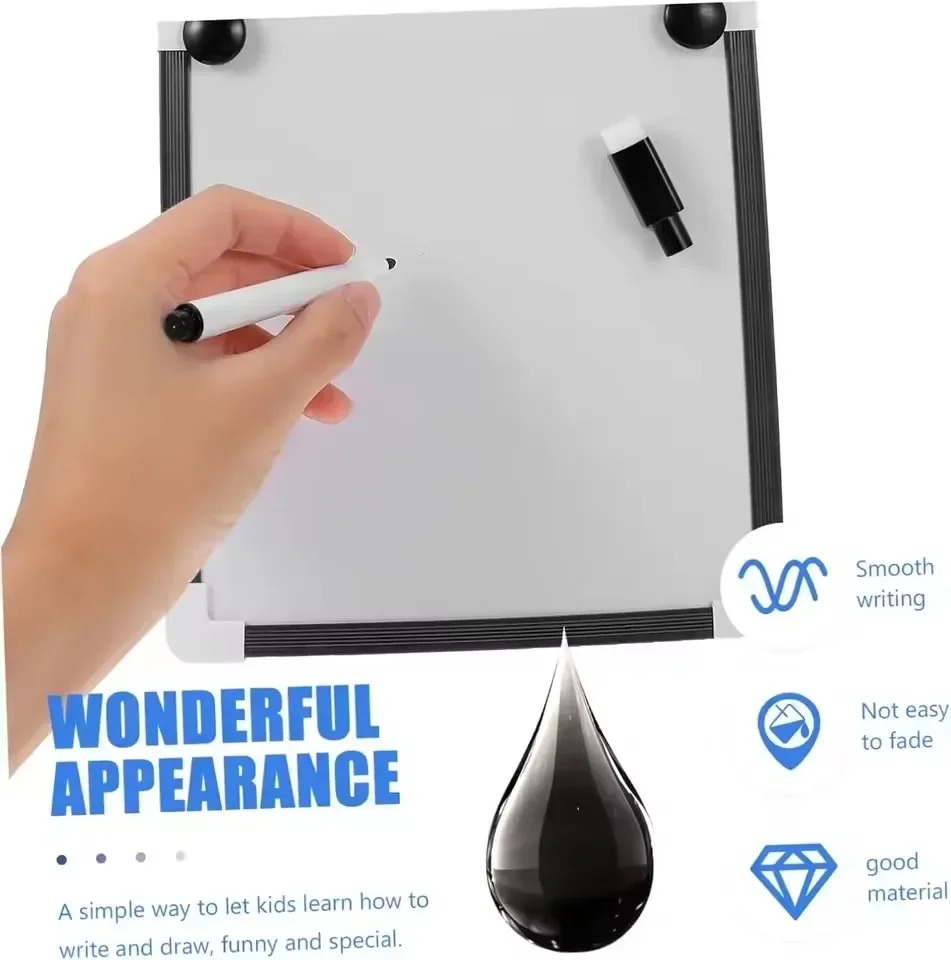 Magnetic Black Dry Erase Marke - огляд і ціна Whiteboard Marker Set