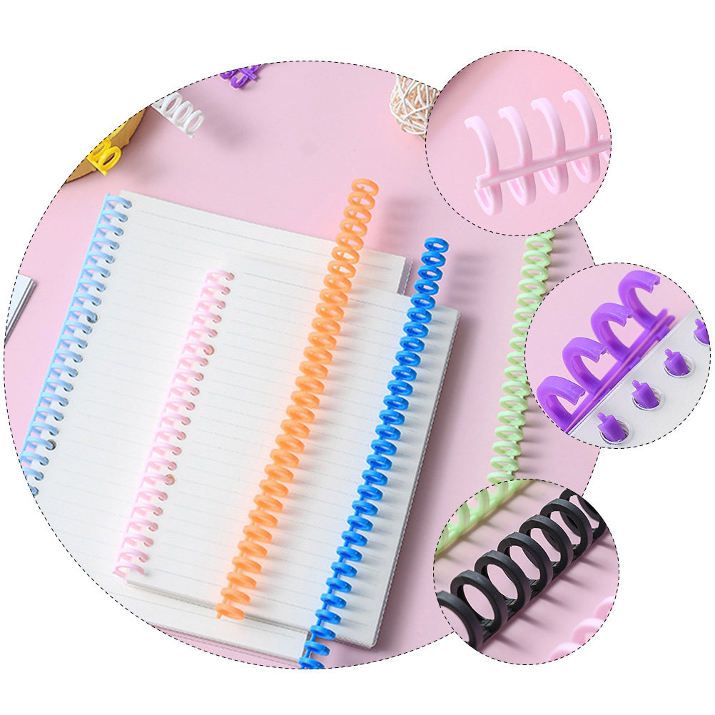10Pcs Plastic Book Binding Spi - огляд і ціна Binding Comb Plastic