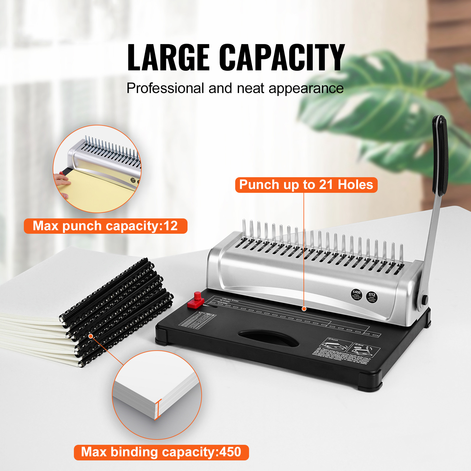 VEVOR Binding Machine Comb Bin - огляд і ціна Binding Comb Plastic