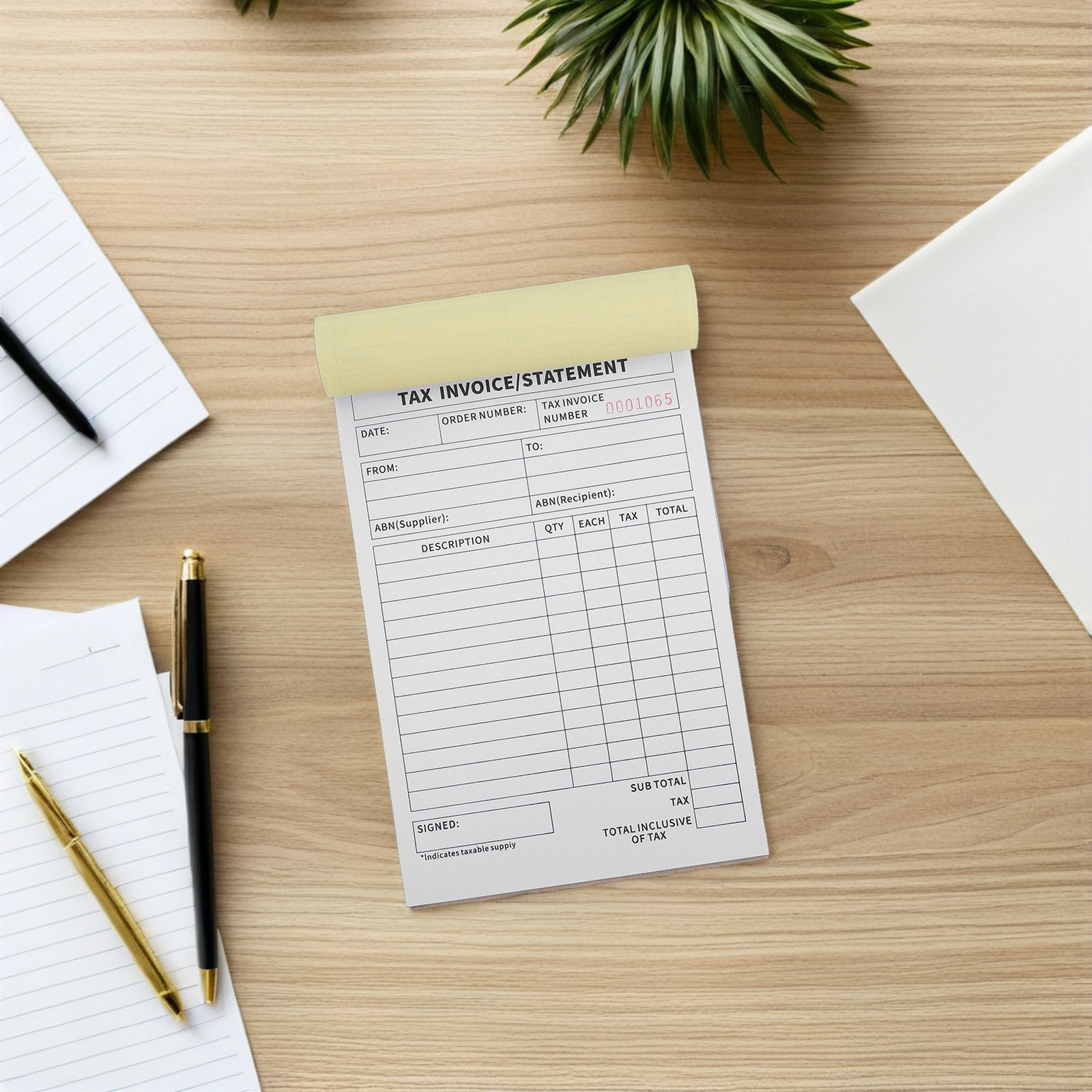 Business Invoice Receipt Book  - огляд і ціна Carbon Copy Book