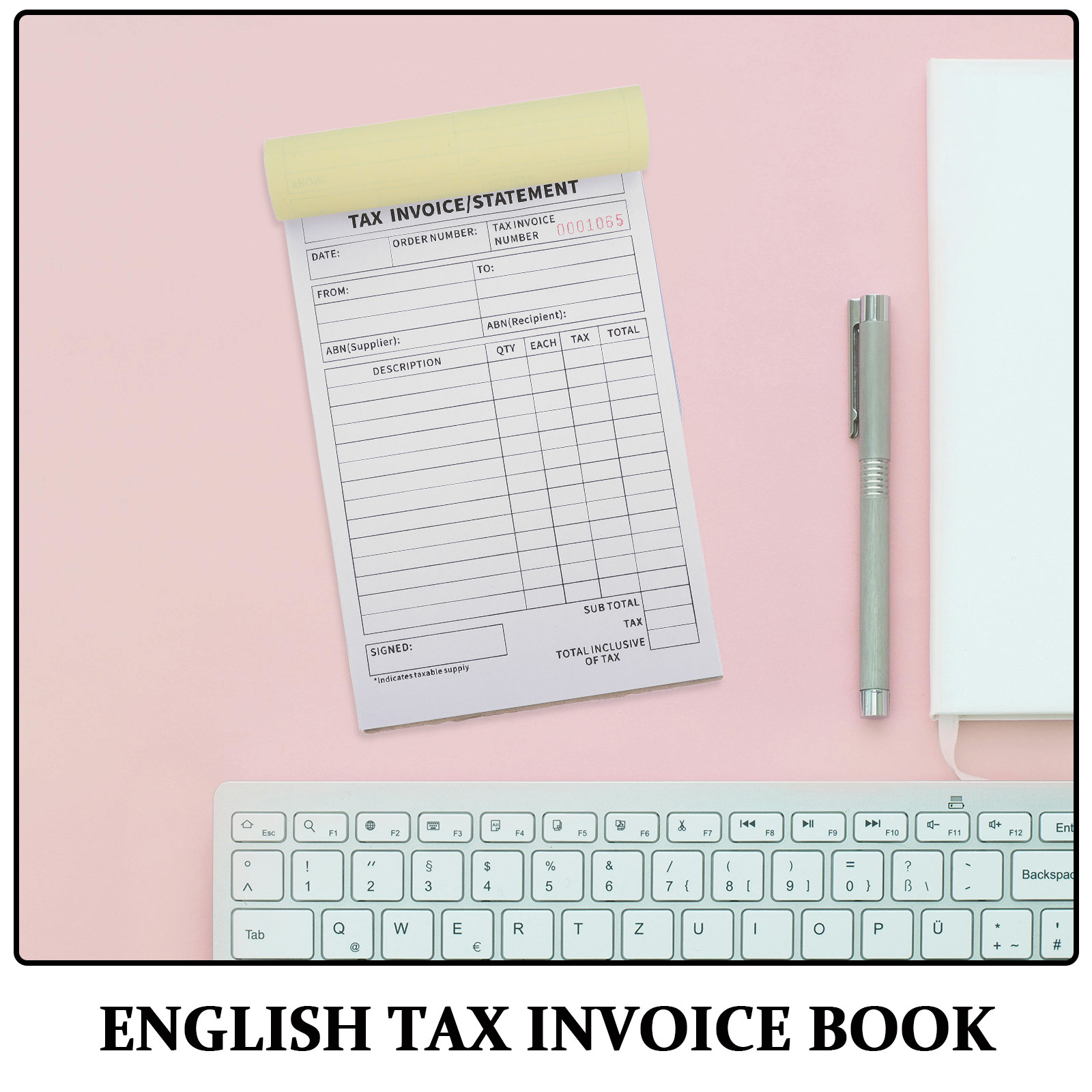 Business Invoice Receipt Book  - огляд і ціна Carbon Copy Book
