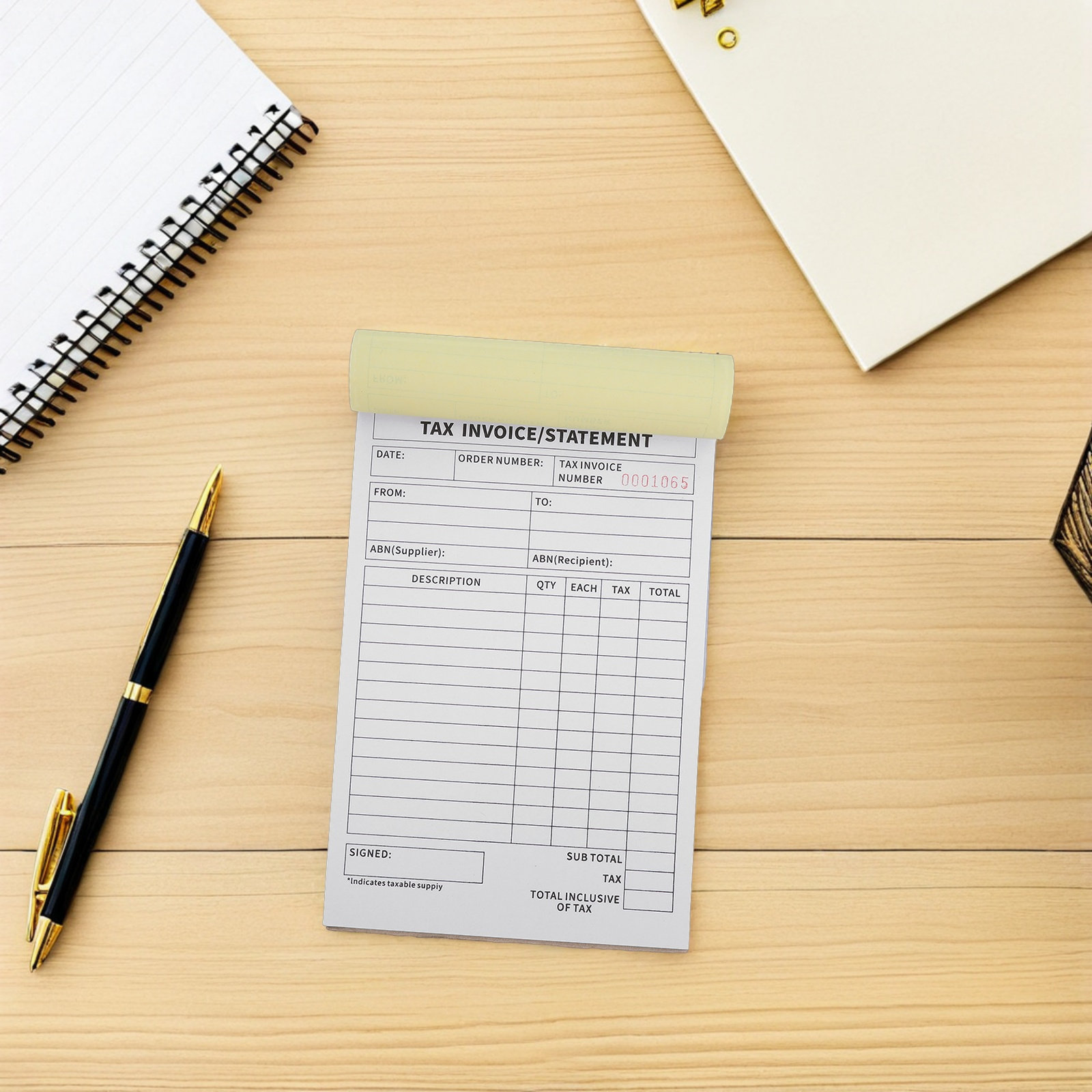 Business Invoice Receipt Book  - огляд і ціна Carbon Copy Book