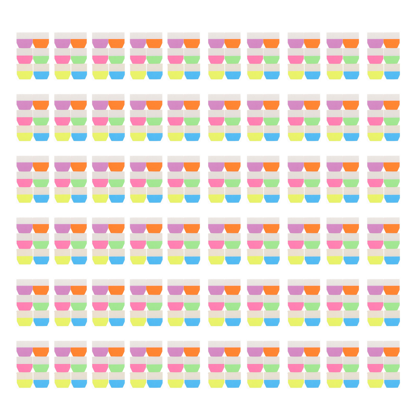 600Pcs Colorful Adhesive Tabs  - огляд і ціна Index Tab Divider