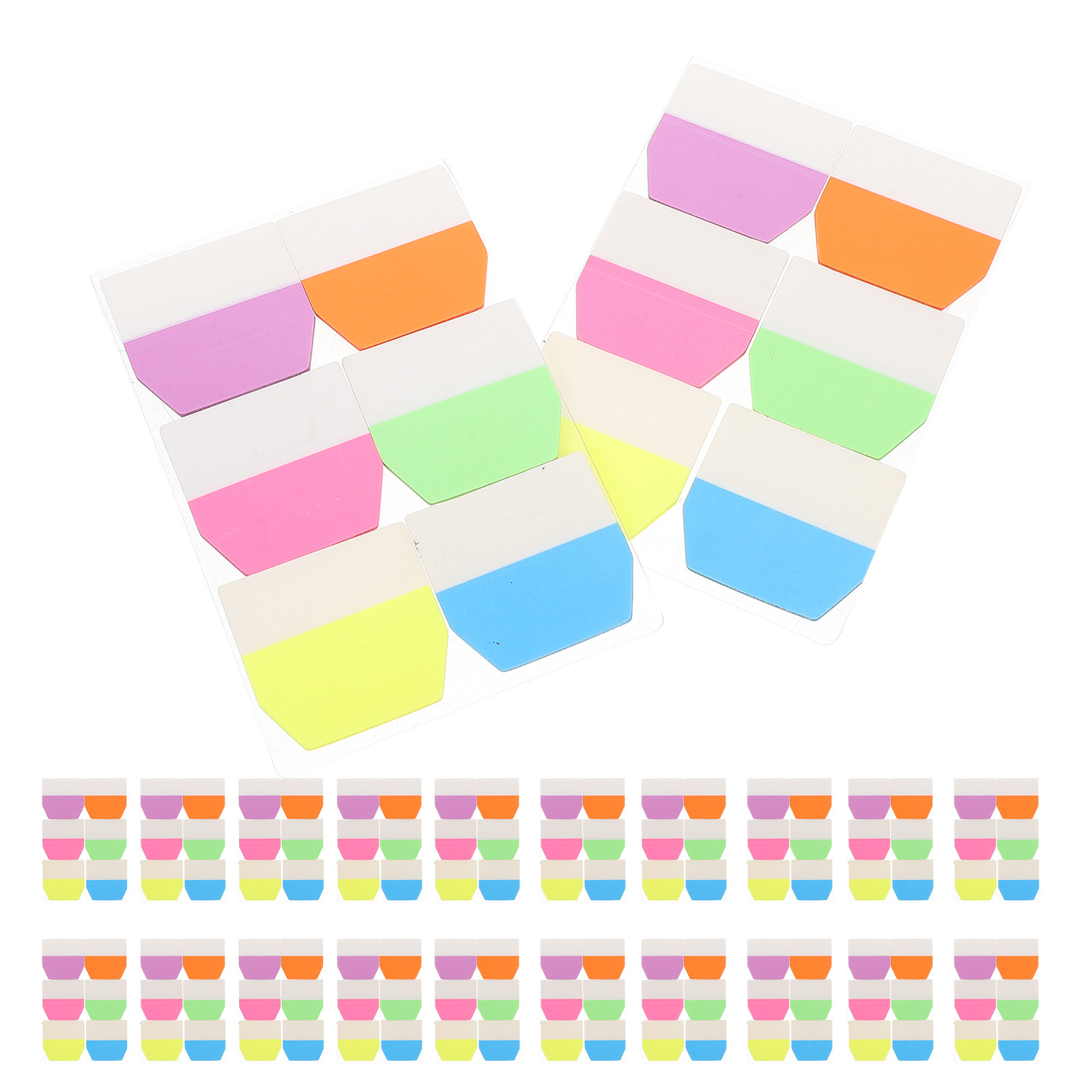 600Pcs Colorful Adhesive Tabs  - огляд і ціна Index Tab Divider