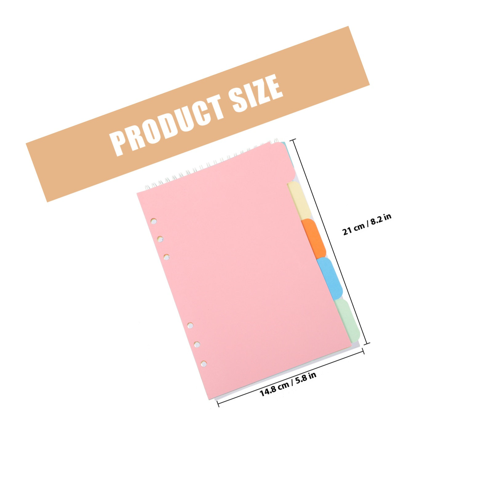 1Set A5 Tab Dividers Index Pap - огляд і ціна Index Tab Divider