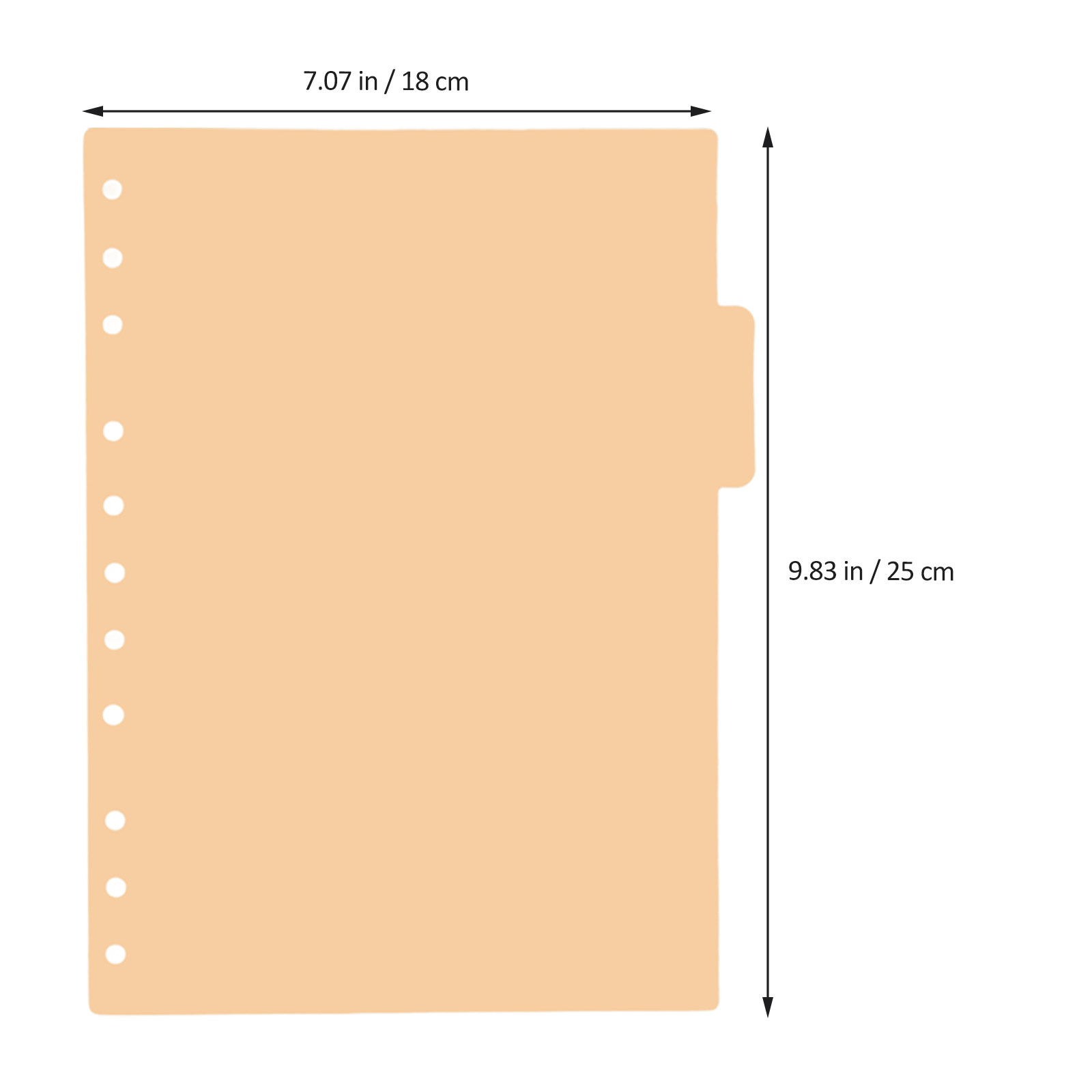 5Pcs Plastic Binder Dividers I - огляд і ціна Index Tab Divider