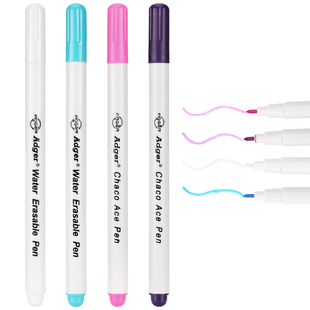 4Pcs/Set Vanishing Fabric Mark - огляд і ціна Whiteboard Marker Set