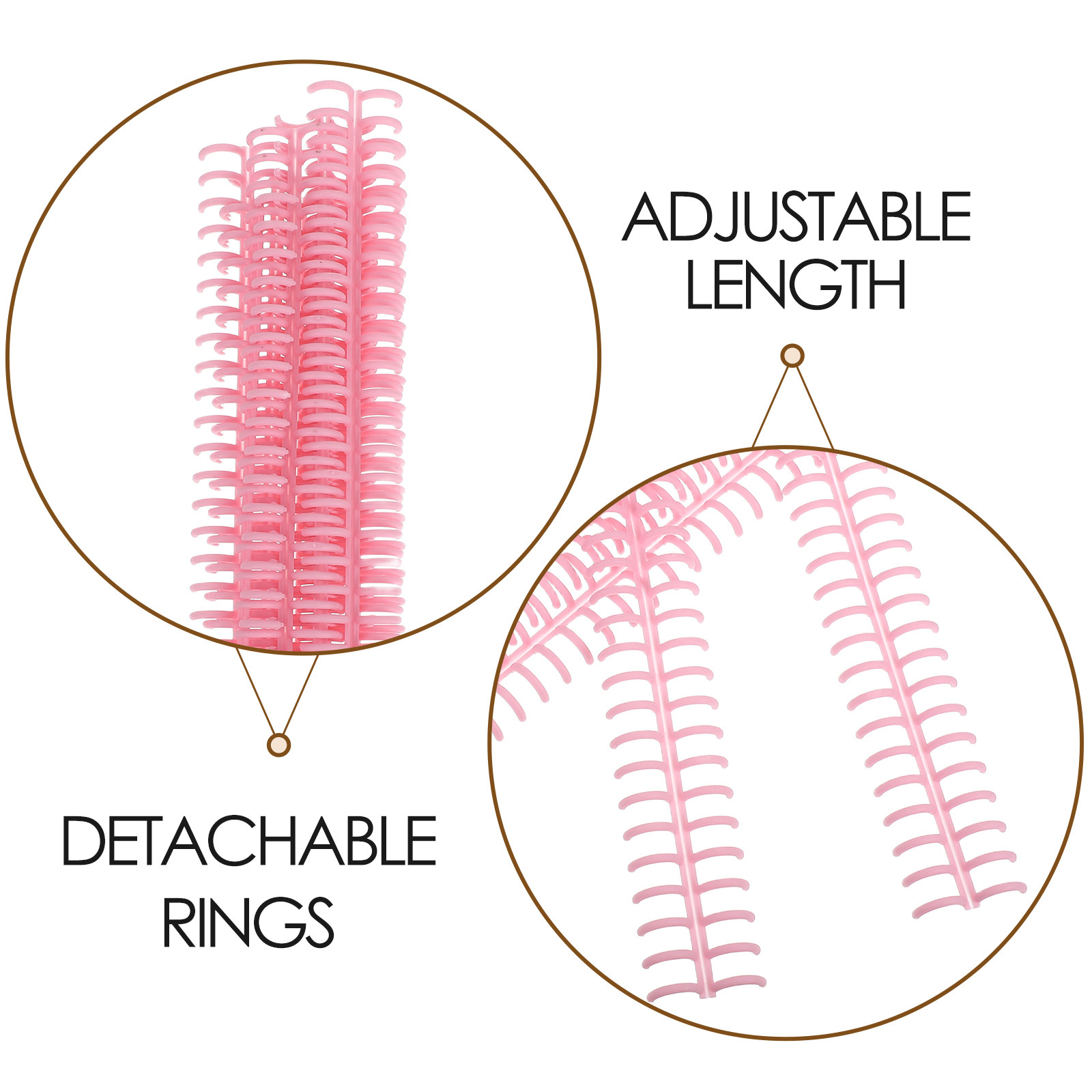10Pcs 30-Hole Spiral-Free Plas - огляд і ціна Binding Comb Plastic