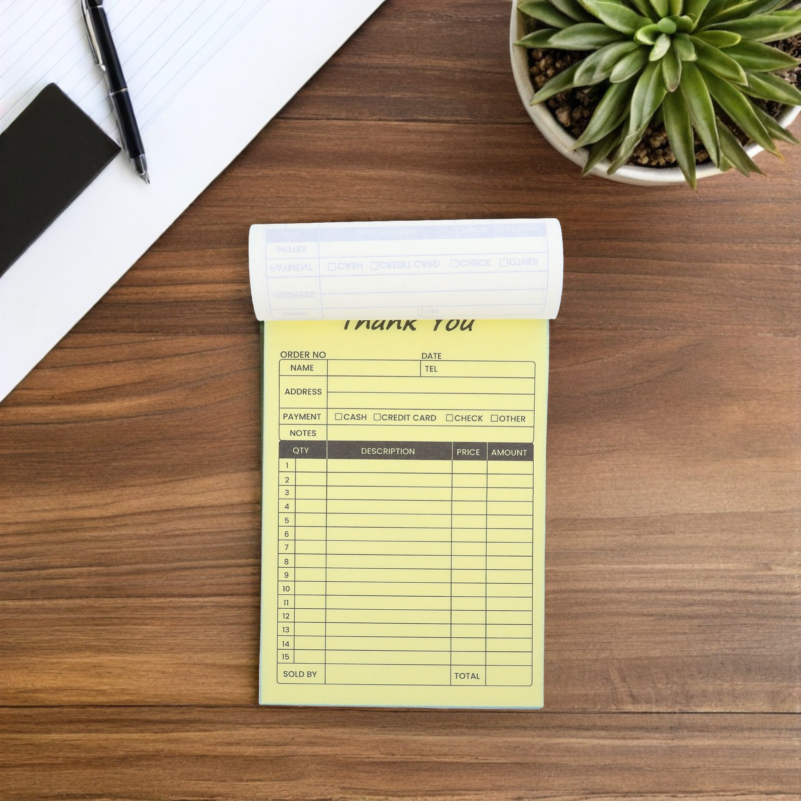 2Pcs Order Invoice Book Carbon - огляд і ціна Carbon Copy Book