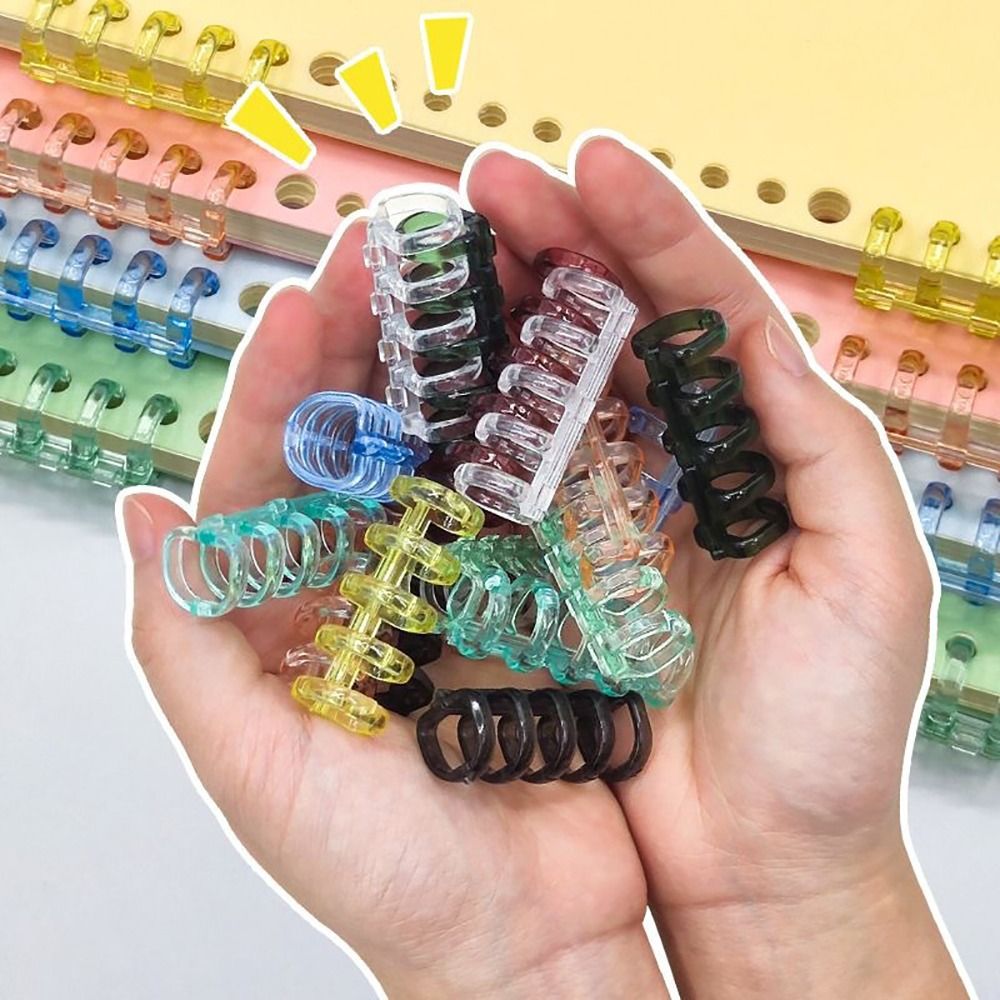 10Pcs Binding Spines Snap Spli - огляд і ціна Binding Comb Plastic